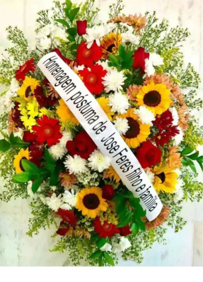 Coroa de flores
