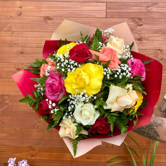 Buques de rosas, floricultura
