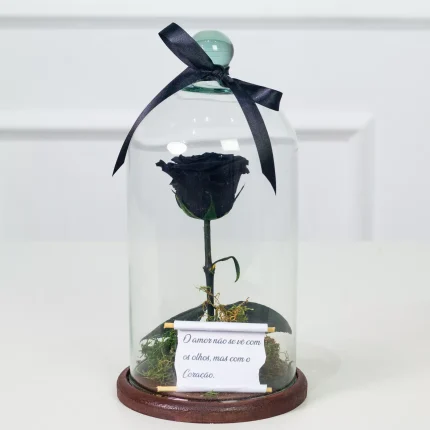 Rosa Preservada Negra